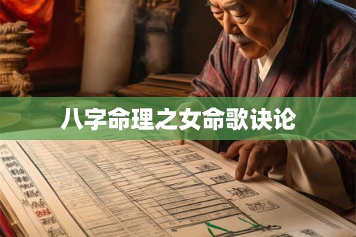 详细阅读:八字命理之女命歌诀论 八字命理之女命歌诀论