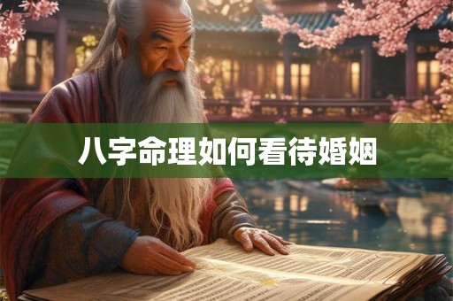八字命理如何看待婚姻