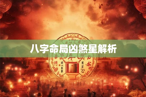 八字命局凶煞星解析