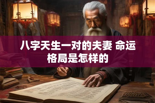 八字天生一对的夫妻 命运格局是怎样的