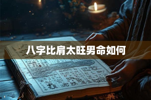 八字比肩太旺男命如何