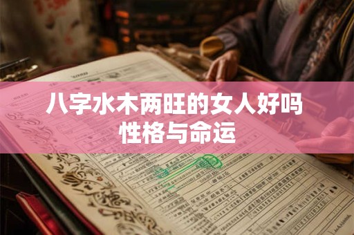 八字水木两旺的女人好吗 性格与命运