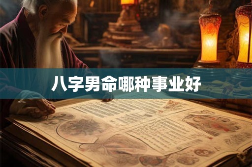 八字男命哪种事业好