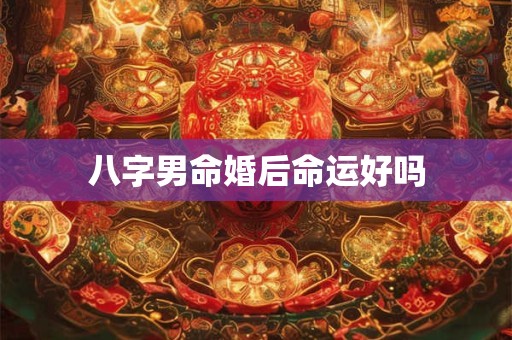 八字男命婚后命运好吗