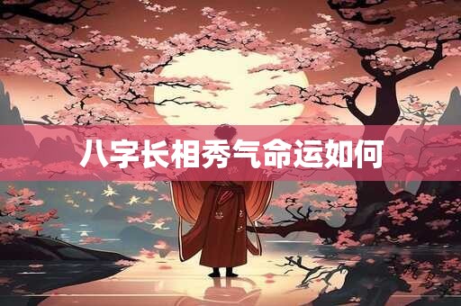 八字长相秀气命运如何