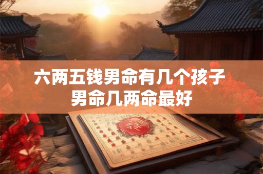 六两五钱男命有几个孩子 男命几两命最好