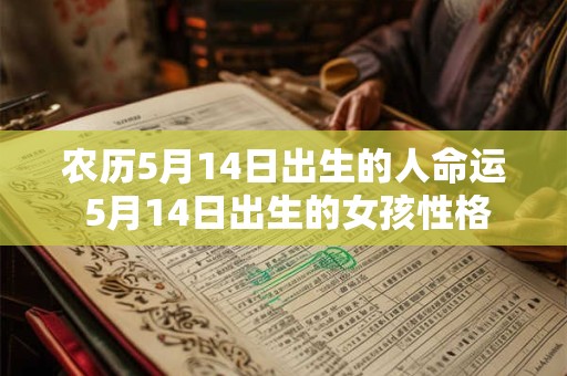 农历5月14日出生的人命运 5月14日出生的女孩性格