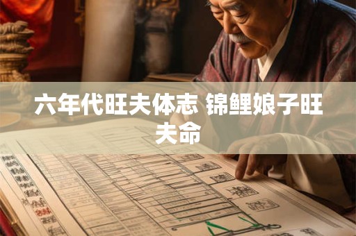 六年代旺夫体志 锦鲤娘子旺夫命