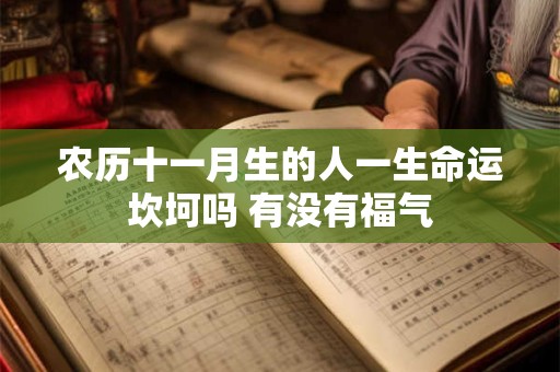 农历十一月生的人一生命运坎坷吗 有没有福气