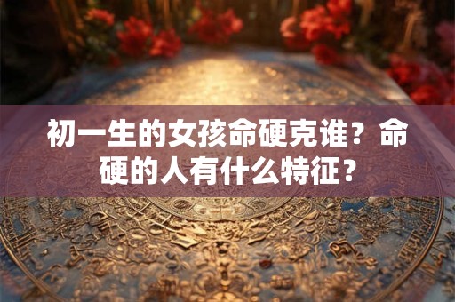 详细阅读:初一生的女孩命硬克谁?命硬的人有什么特征? 初一生的女孩命硬克谁?命硬的人有什么特征?