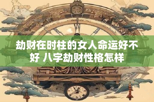 劫财在时柱的女人命运好不好 八字劫财性格怎样