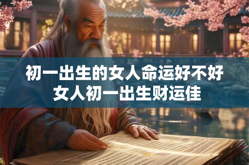 初一出生的女人命运好不好 女人初一出生财运佳