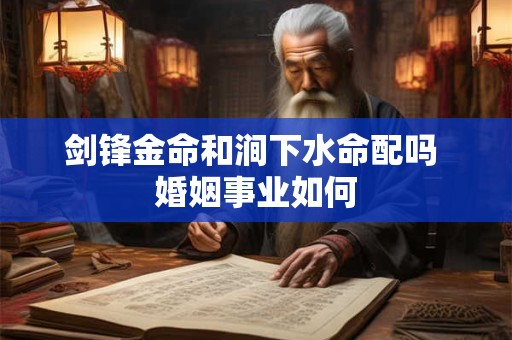 剑锋金命和涧下水命配吗 婚姻事业如何