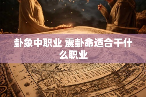 卦象中职业 震卦命适合干什么职业