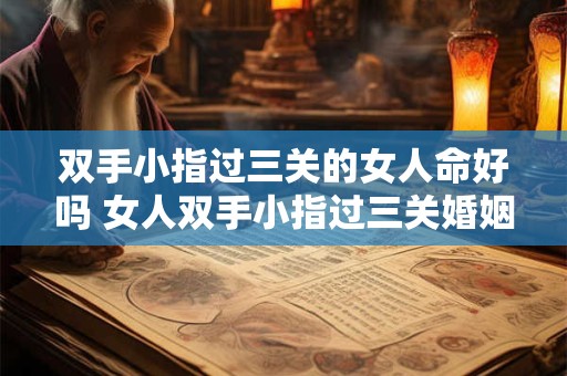 双手小指过三关的女人命好吗 女人双手小指过三关婚姻