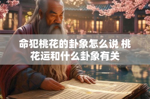 命犯桃花的卦象怎么说 桃花运和什么卦象有关