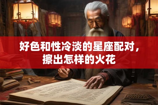 好色和性冷淡的星座配对，擦出怎样的火花