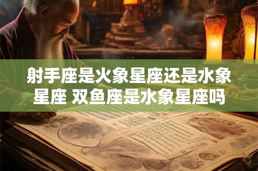 射手座是火象星座还是水象星座 双鱼座是水象星座吗