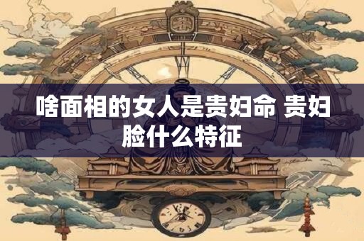 啥面相的女人是贵妇命 贵妇脸什么特征