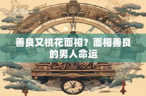 善良又桃花面相？面相善良的男人命运