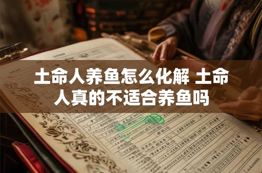 土命人养鱼怎么化解 土命人真的不适合养鱼吗