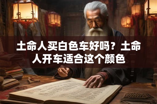 土命人买白色车好吗？土命人开车适合这个颜色