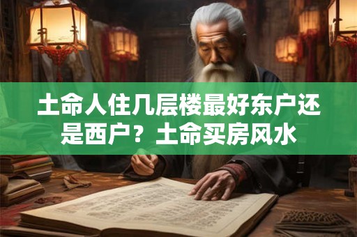 土命人住几层楼最好东户还是西户？土命买房风水
