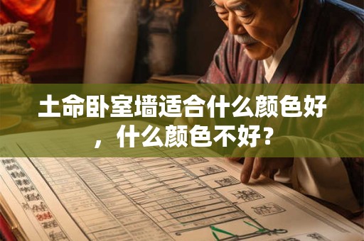 土命卧室墙适合什么颜色好，什么颜色不好？