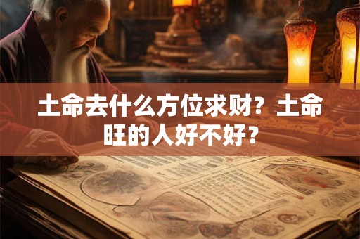 土命去什么方位求财？土命旺的人好不好？