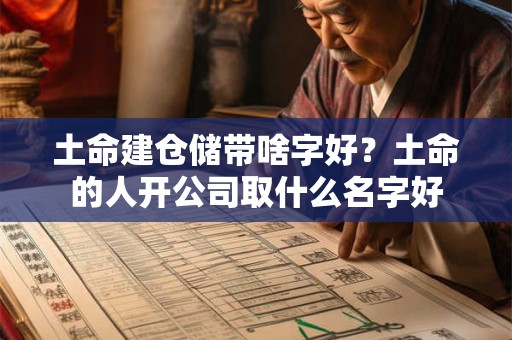 土命建仓储带啥字好？土命的人开公司取什么名字好