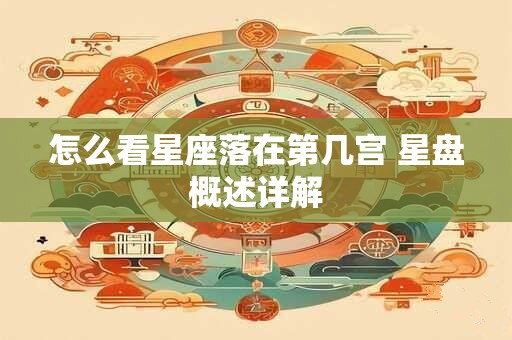 怎么看星座落在第几宫 星盘概述详解