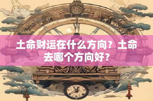 土命财运在什么方向？土命去哪个方向好？
