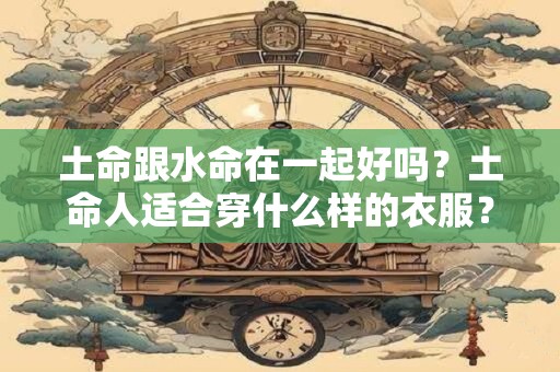 土命跟水命在一起好吗？土命人适合穿什么样的衣服？