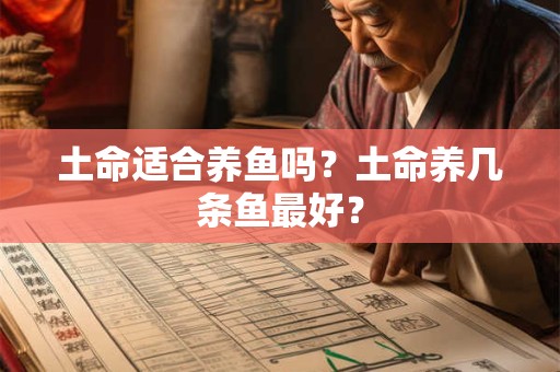 土命适合养鱼吗？土命养几条鱼最好？