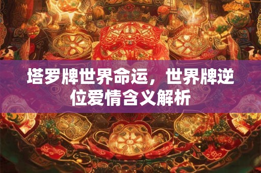 塔罗牌世界命运，世界牌逆位爱情含义解析