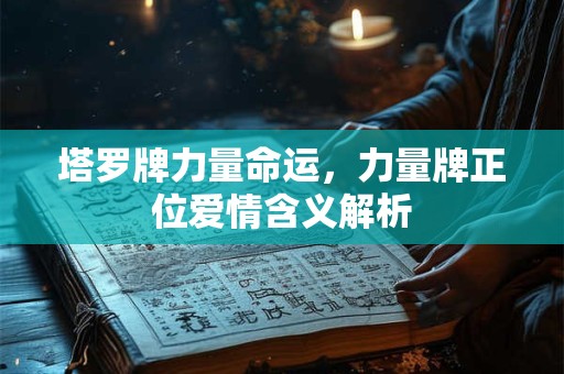 塔罗牌力量命运,力量牌正位爱情含义解析 塔罗牌力量命运,力量牌正位爱情含义解析