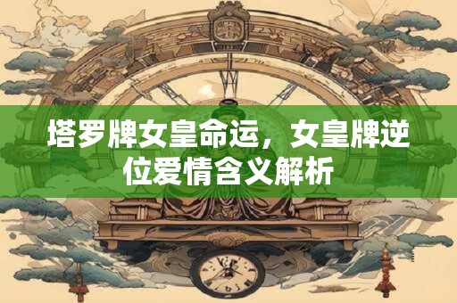 塔罗牌女皇命运，女皇牌逆位爱情含义解析