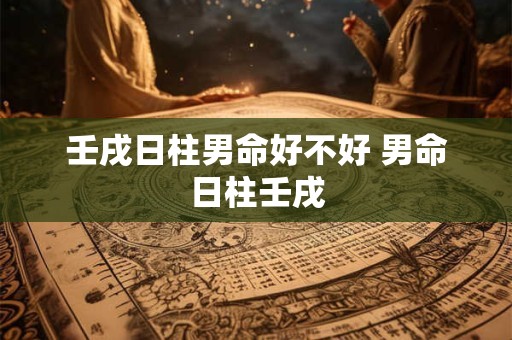 壬戌日柱男命好不好 男命日柱壬戌