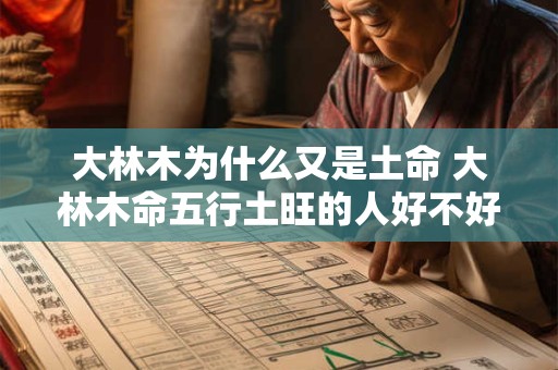 大林木为什么又是土命 大林木命五行土旺的人好不好