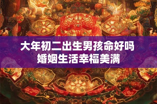 大年初二出生男孩命好吗 婚姻生活幸福美满