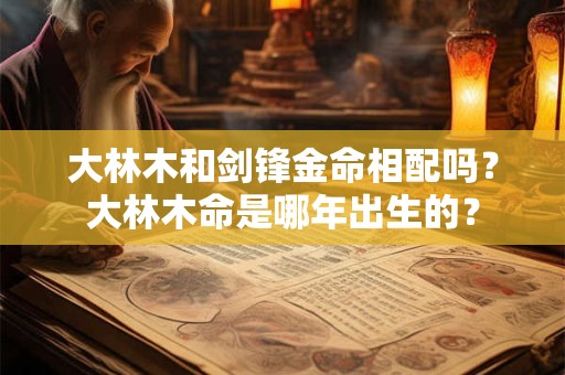 大林木和剑锋金命相配吗？大林木命是哪年出生的？