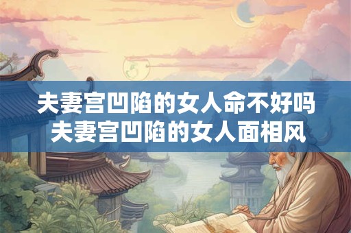 夫妻宫凹陷的女人命不好吗 夫妻宫凹陷的女人面相风水