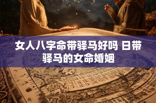女人八字命带驿马好吗 日带驿马的女命婚姻