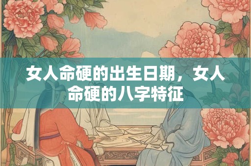 女人命硬的出生日期，女人命硬的八字特征