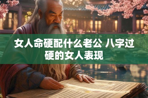 女人命硬配什么老公 八字过硬的女人表现