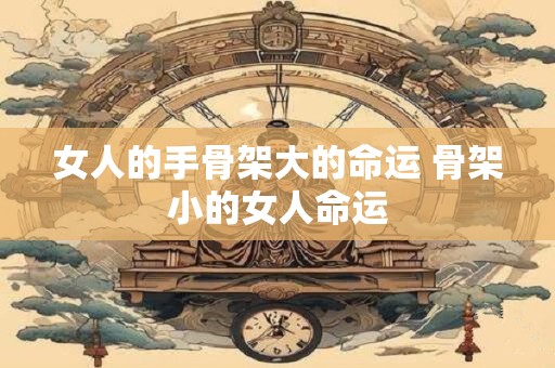 女人的手骨架大的命运 骨架小的女人命运