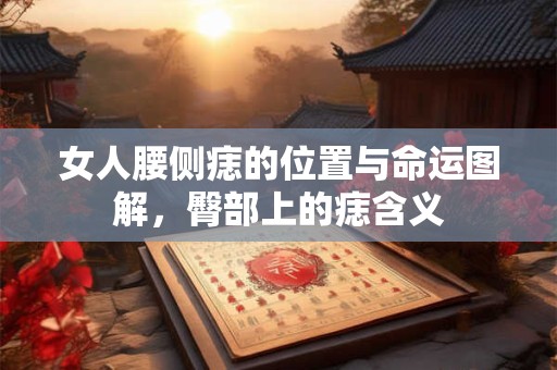 女人腰侧痣的位置与命运图解，臀部上的痣含义