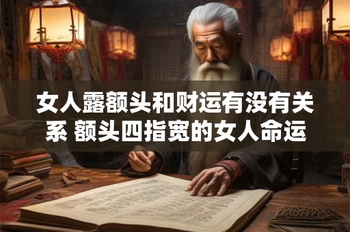 女人露额头和财运有没有关系 额头四指宽的女人命运