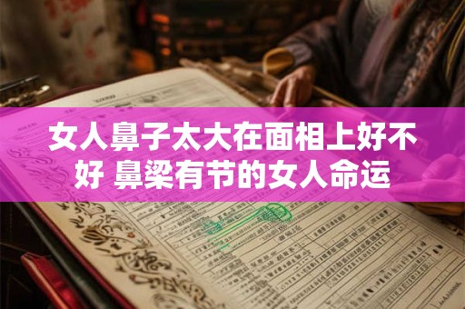 女人鼻子太大在面相上好不好 鼻梁有节的女人命运