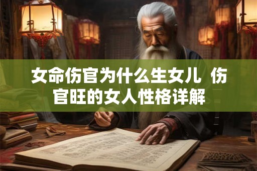 女命伤官为什么生女儿  伤官旺的女人性格详解